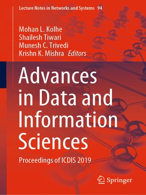 cover image of Advances in Data and Information Sciences
